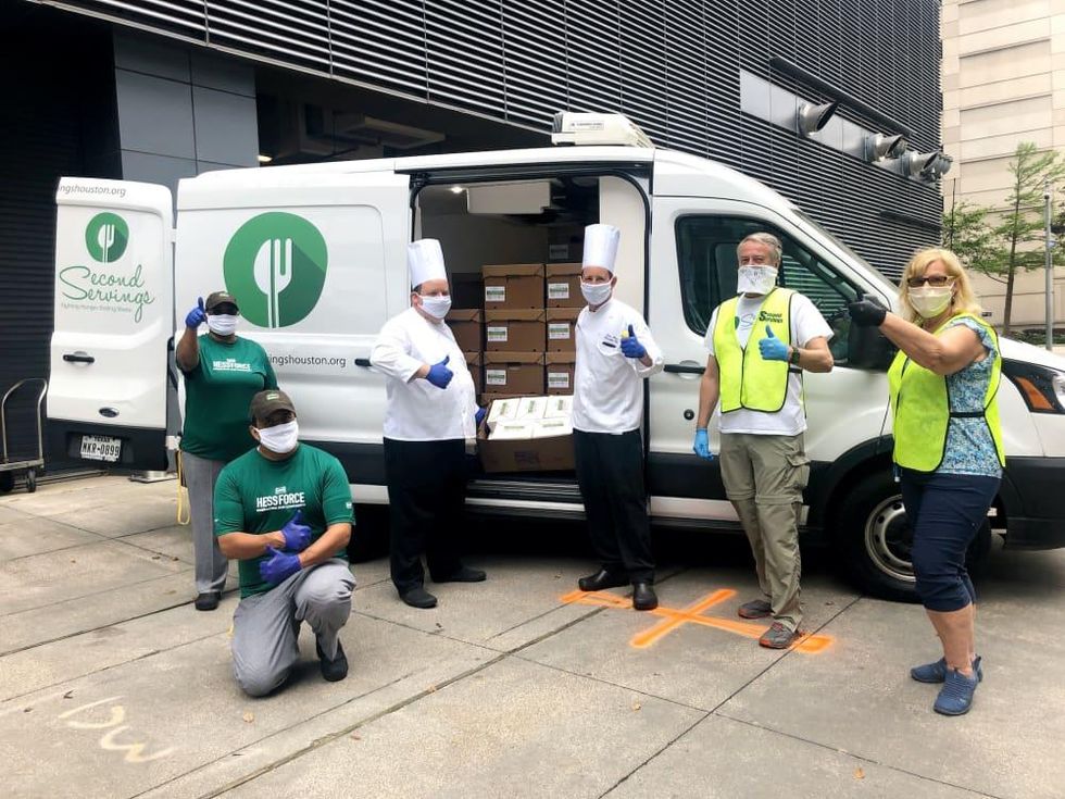 Second Servings volunteers