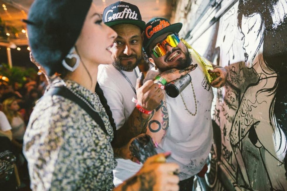 Secret Walls X Lillipore Goopmassta at Miami Art Basel 2018