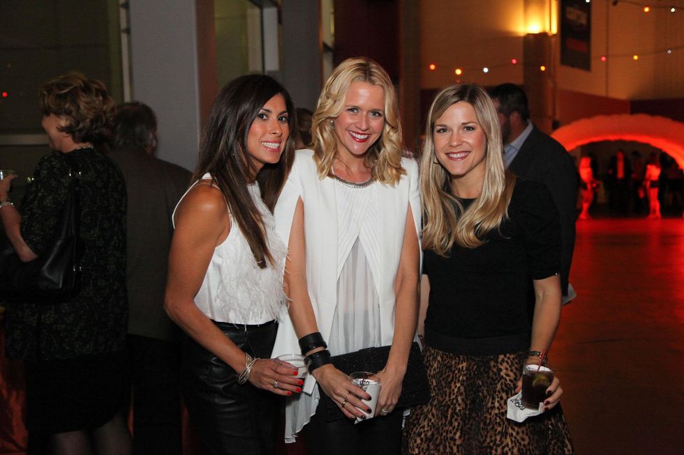 Selina Stanford, from left, Lyndsey Zorich and Stephanie Mays at the Friday Night Lights Depelchin benefit November 2014