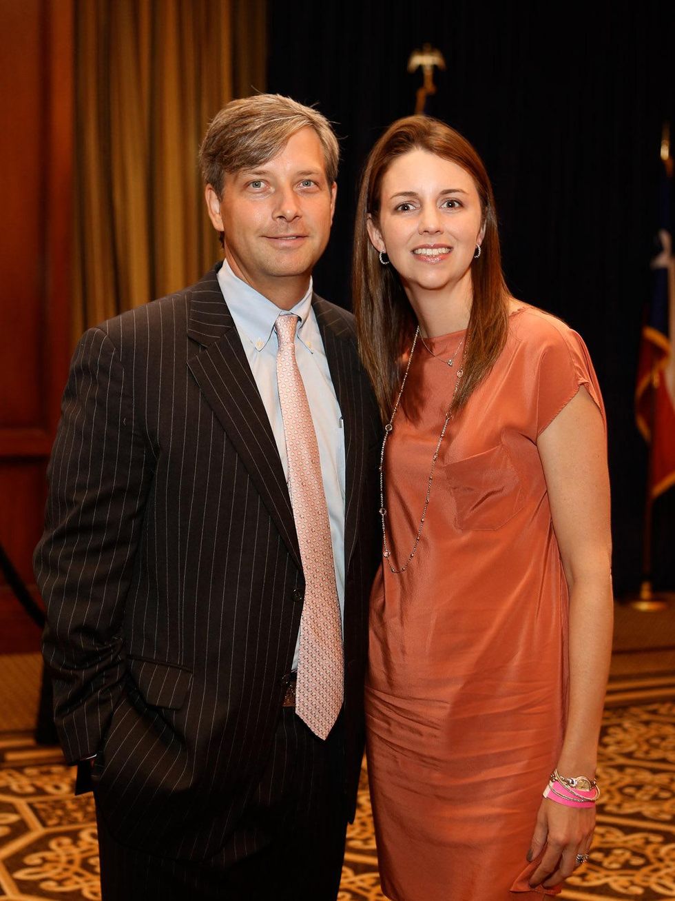 Seth and Julie Barrett at the LifeHouse fundraiser October 2013
