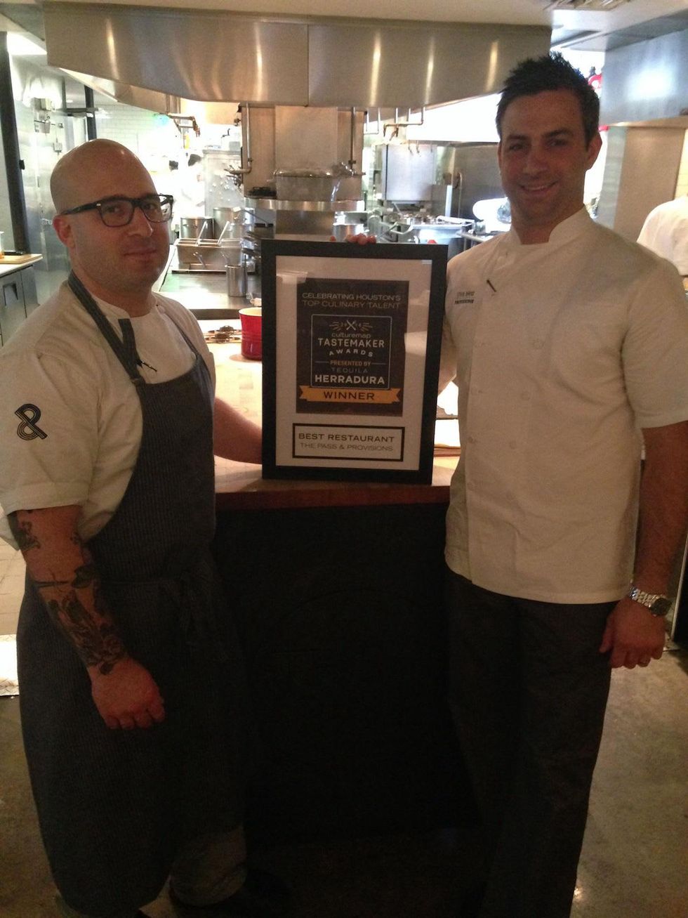 Seth Siegel-Gardner and Terrence Gallivan of The Pass & Provisions Tastemaker Best Restaurant