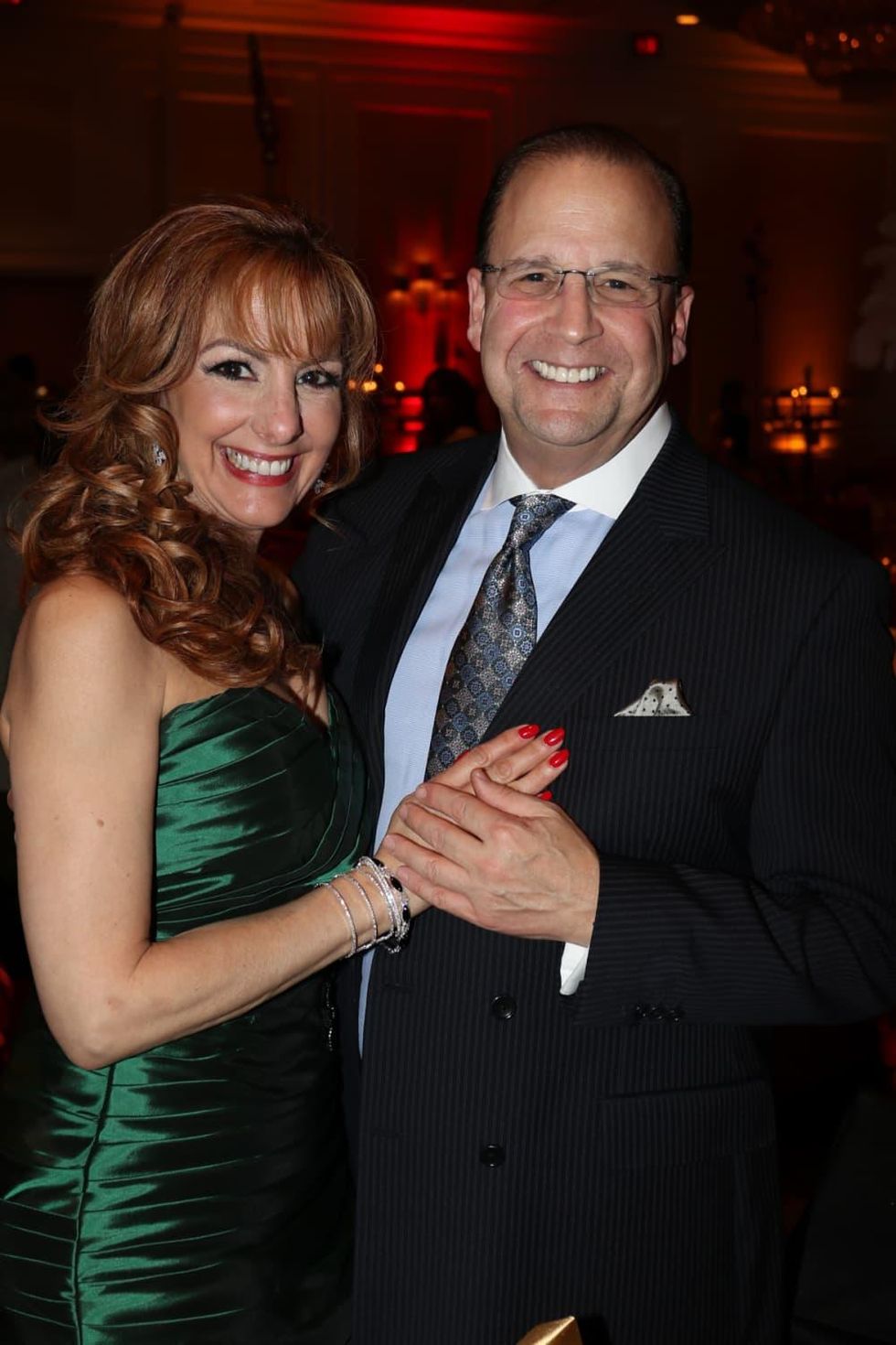 Seven Acres gala, Feb. 2016, Carole Fawcett, Michael Wiesenthal