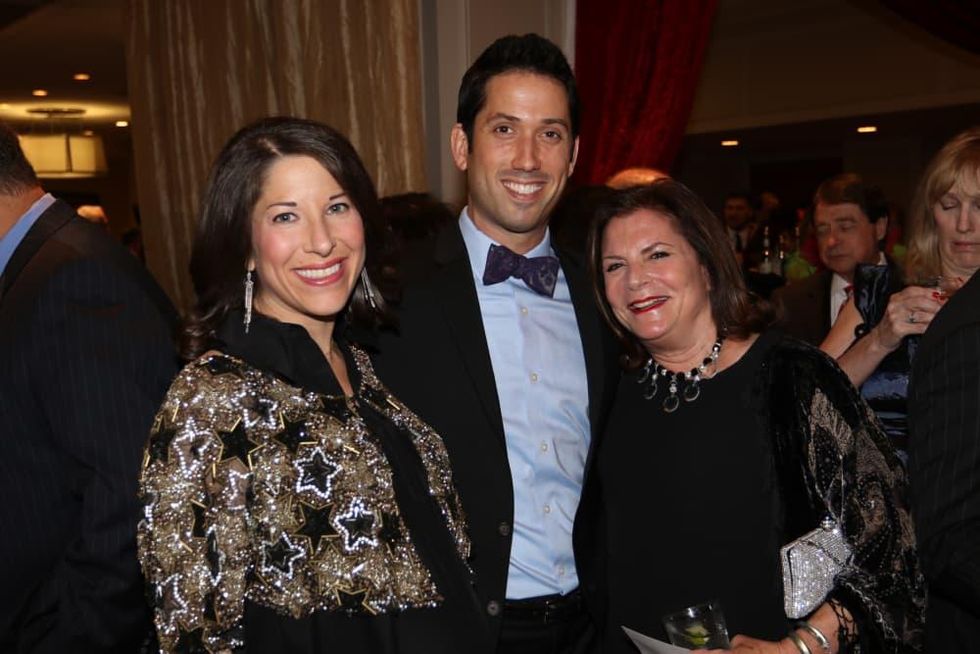 Seven Acres gala, Feb. 2016, Esther Freedman, Doug Freedman, Lynn Sembler Dawson