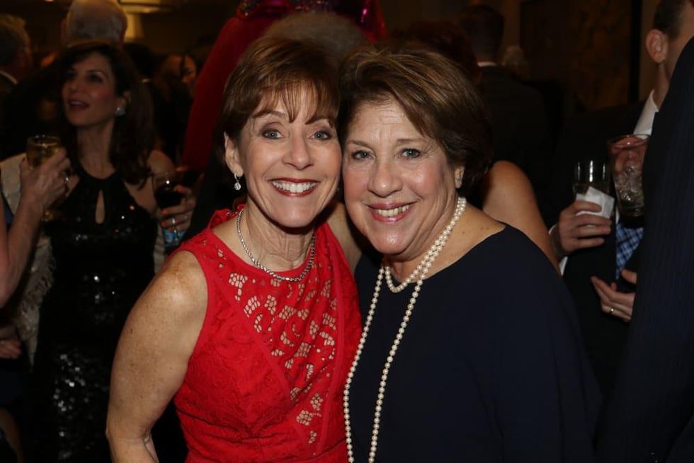 Seven Acres gala, Feb. 2016, Judy Yambra, Barbie Freedman