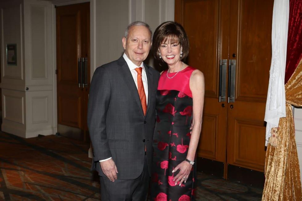 Seven Acres gala, Feb. 2016, Lucky Burke, Sandy Burke