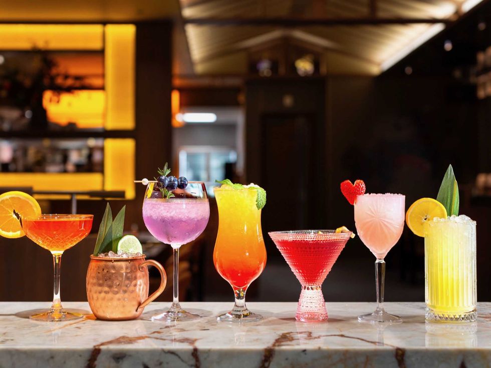 Seven Sushi and Robata cocktails