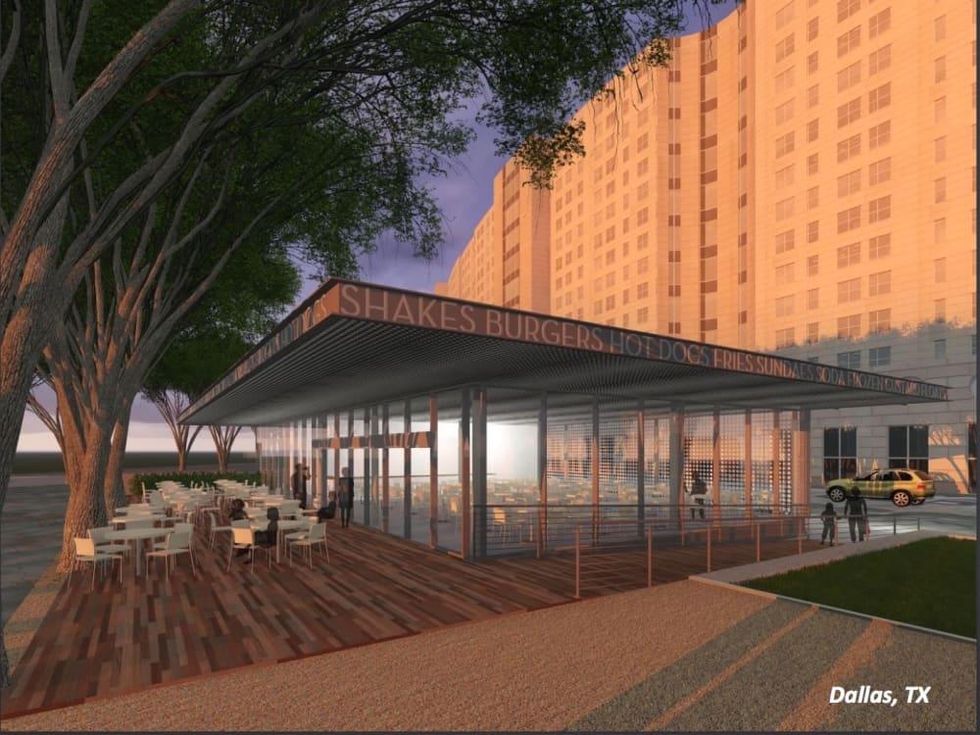 Shake Shack Dallas rendering