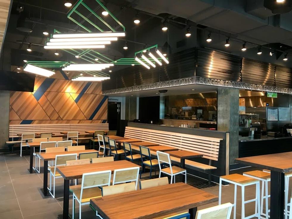 Shake Shack Rice Village interior