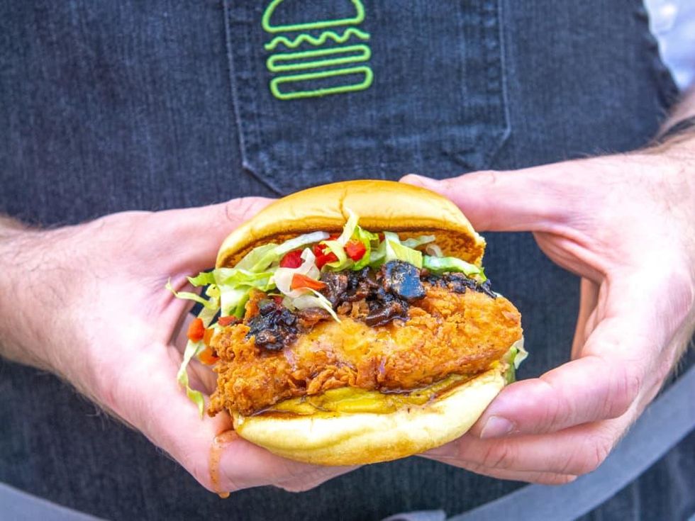 Shake Shack Southern Smoke chicken sandwich