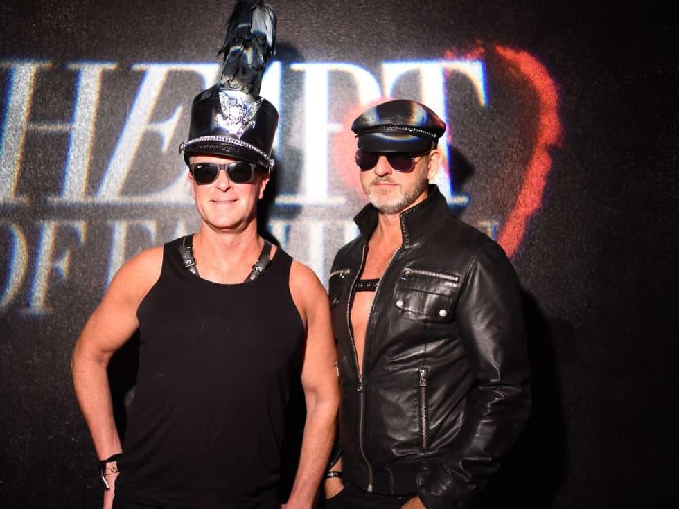 Shannon Hall, Marcus Sloan at Heart of Fashion Masquerade Ball