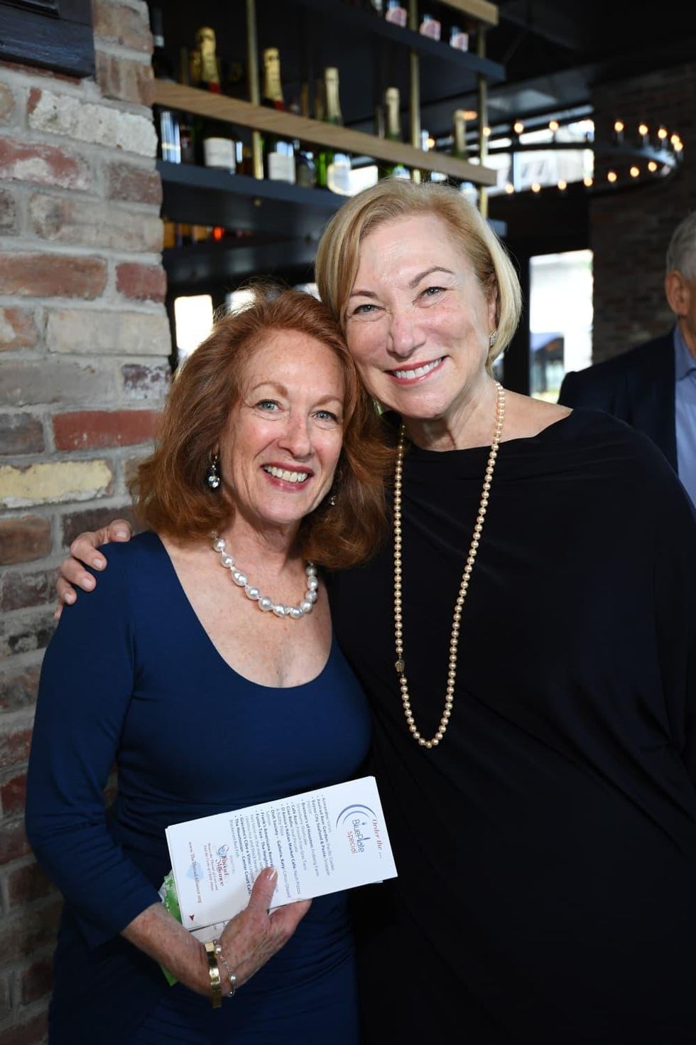 Sheila Aron, Lynne Kamin at Blue Plate Special kickoff