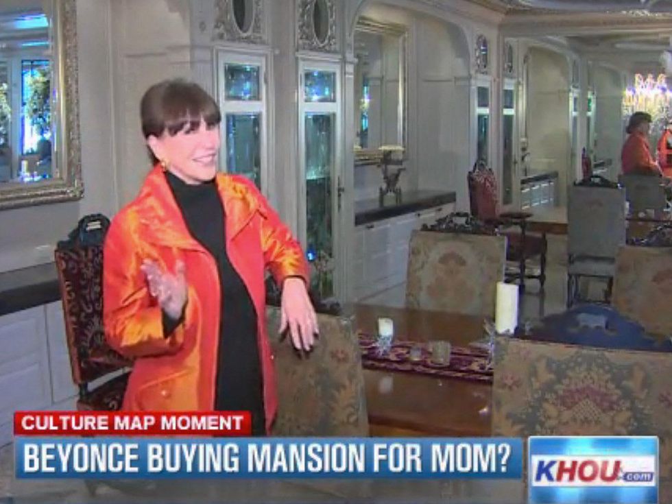 Shelby, CultureMap Moment, mansion, Beyonce, January 2013