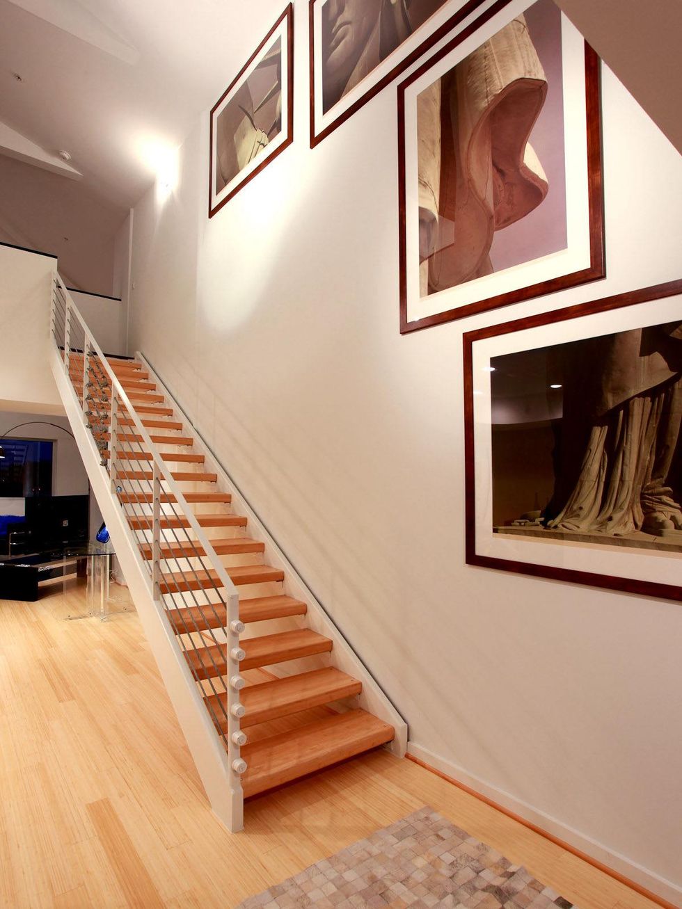 Shelby Houston On the Market 102 Quitman May 2013 staircase