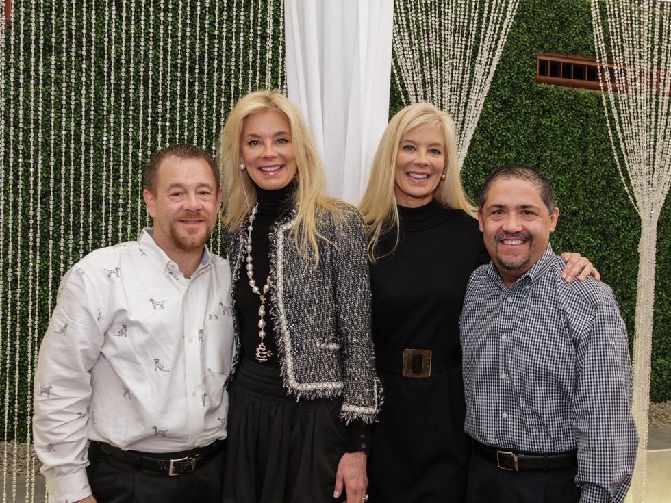Shelby Kibodeaux, from left, Tama Lundquist, Tena Lundquist Faust and Bruce Padilla at the Best Friends Brunch February 2014