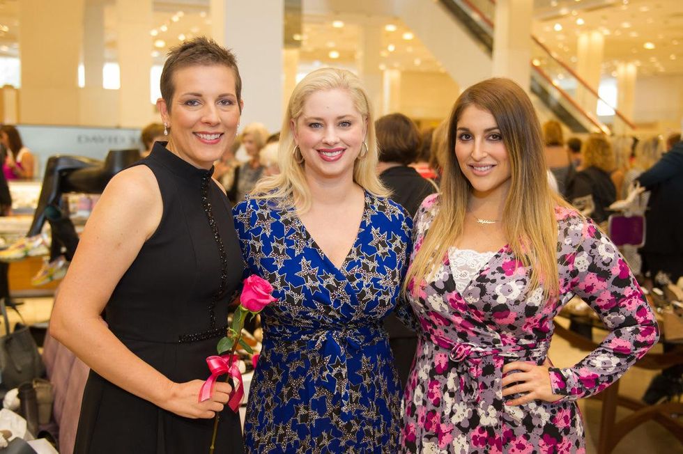 Shelly Bain, from left, April McGee and Stephanie Tabbah at Stiletto Strut September 2014