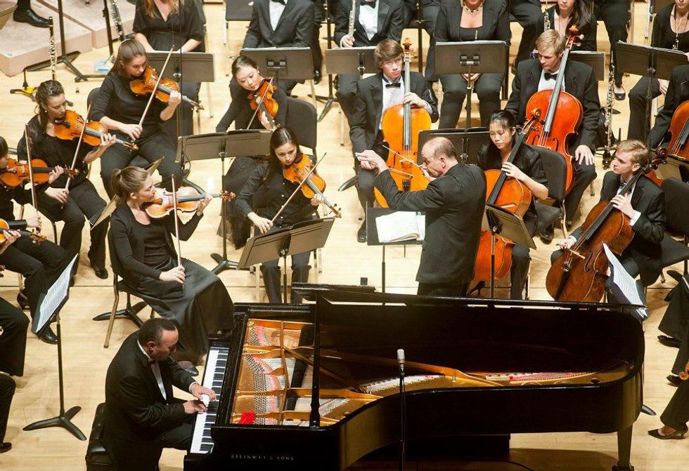 Shepherd School of Music Orchestra Larry Rachleff Jon Kimura Parker