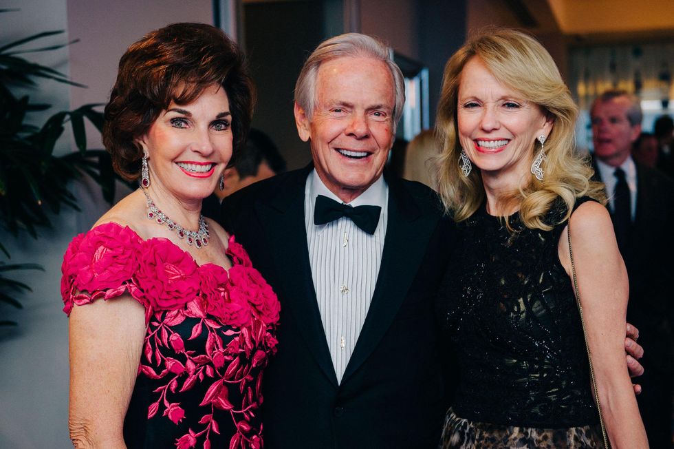 Sherry and Jim Smith, left, with Susan Sarofim at the Circle of Life Gala April 2015