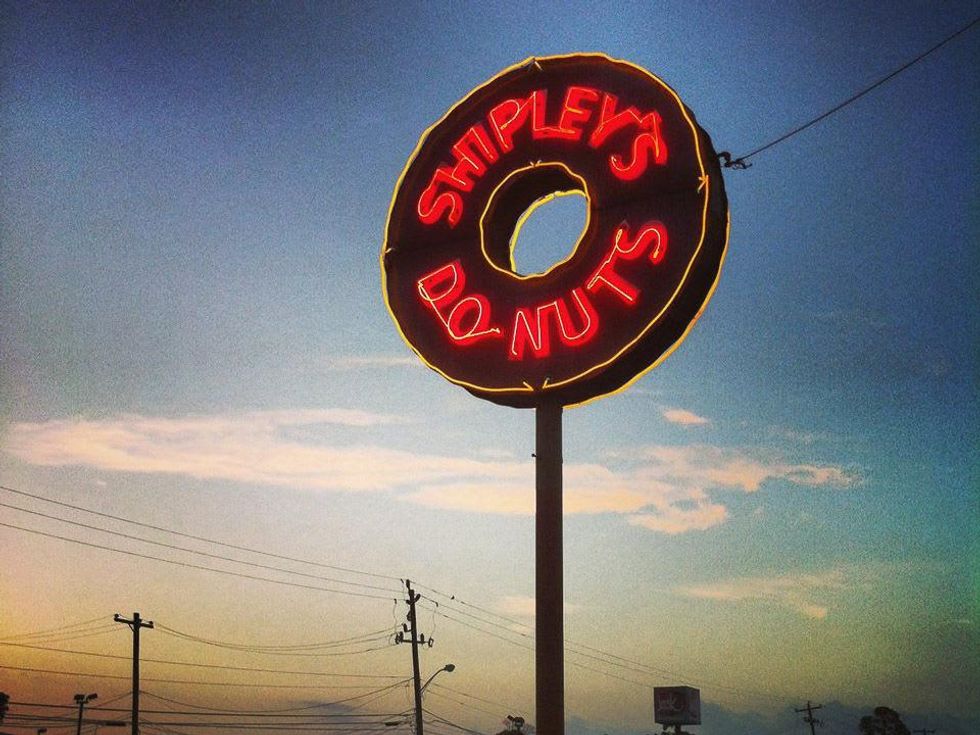 Shipley's Do-Nuts neon sign