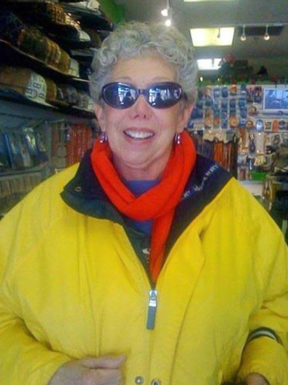 Shirley Polinger rescued by Neil Bush