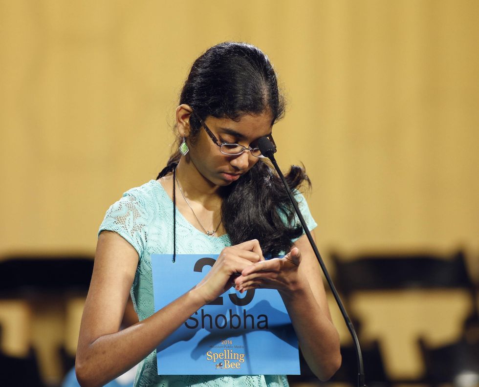 Shobha Dasari at Houston Public Media Spelling Bee