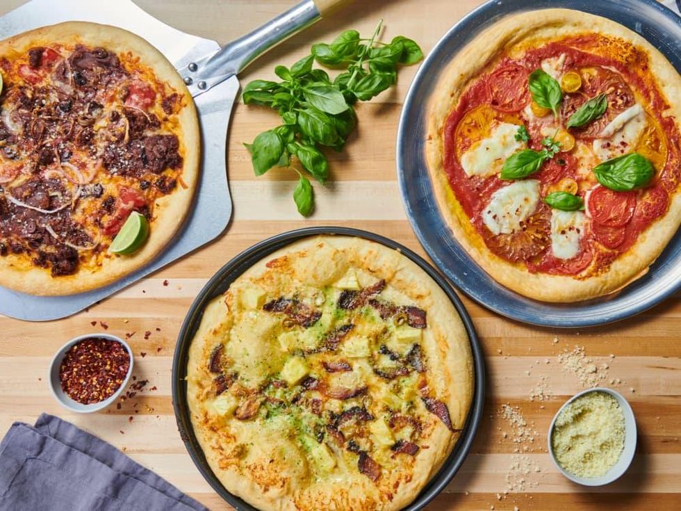 Shoot the Moon 3 Taco Strangelove Margherita pizzas