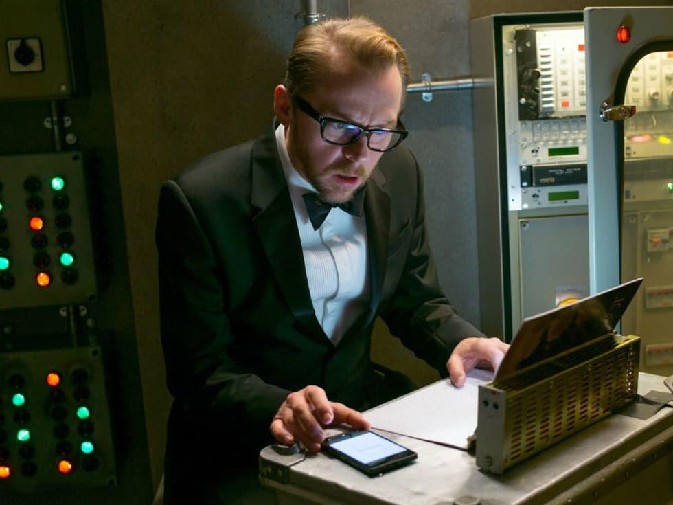 Simon Pegg in Mission: Impossible - Rogue Nation