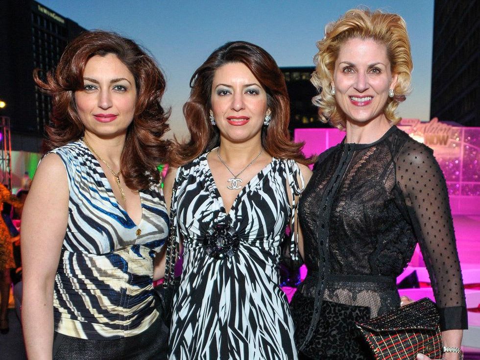 Simon Primavera Fashion Show, April 2013, Mahzad Mohajer, Parissa Mohajer, Paula Mott