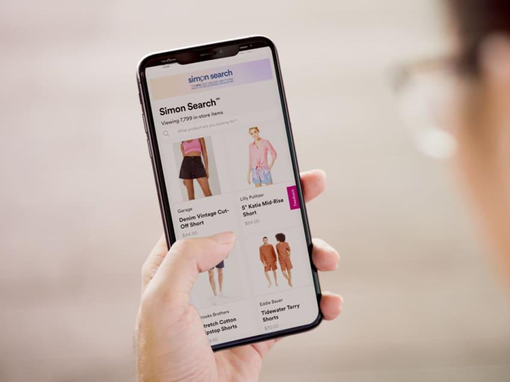 Simon Search iPhone app