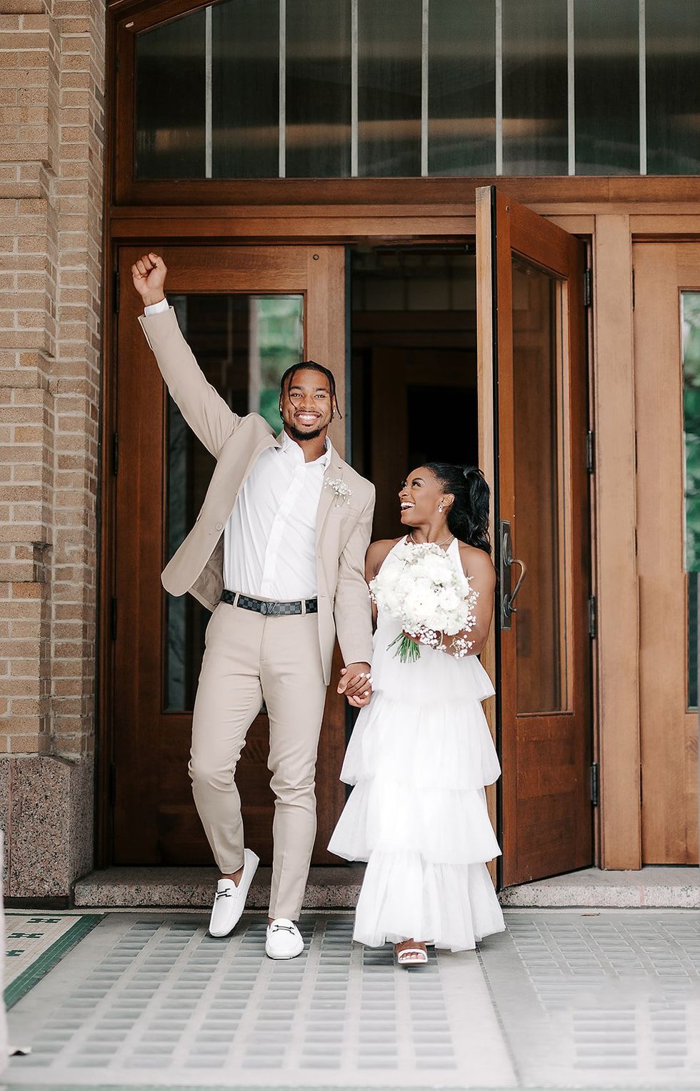 Simone Biles Jonathan Owens wedding