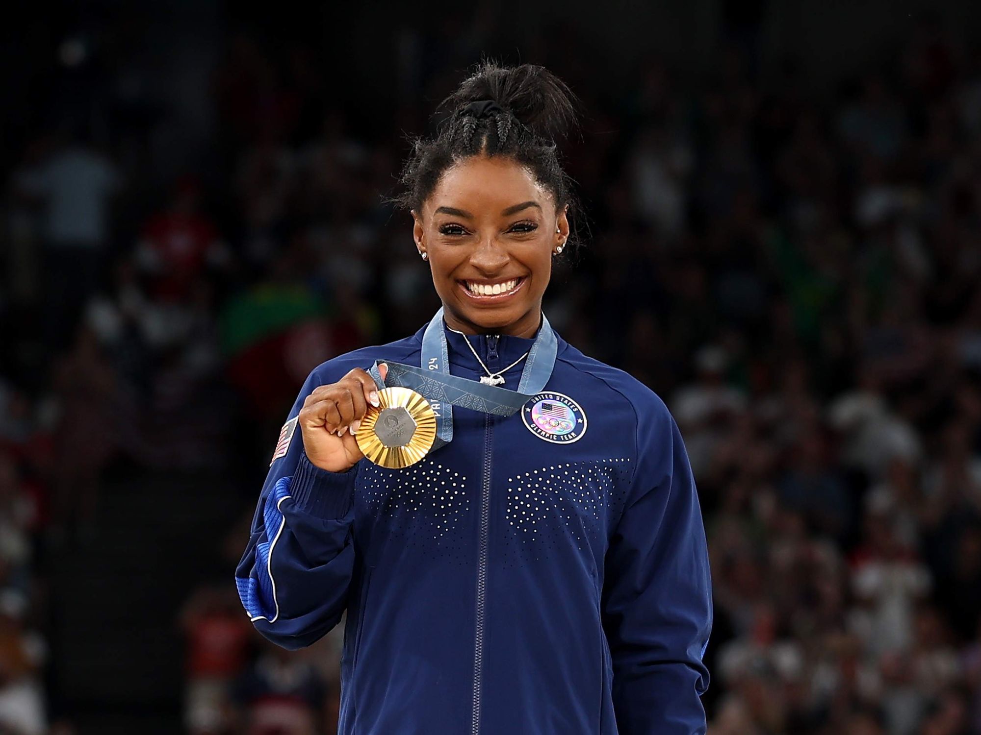 Simone Biles Paris olympics gold medal