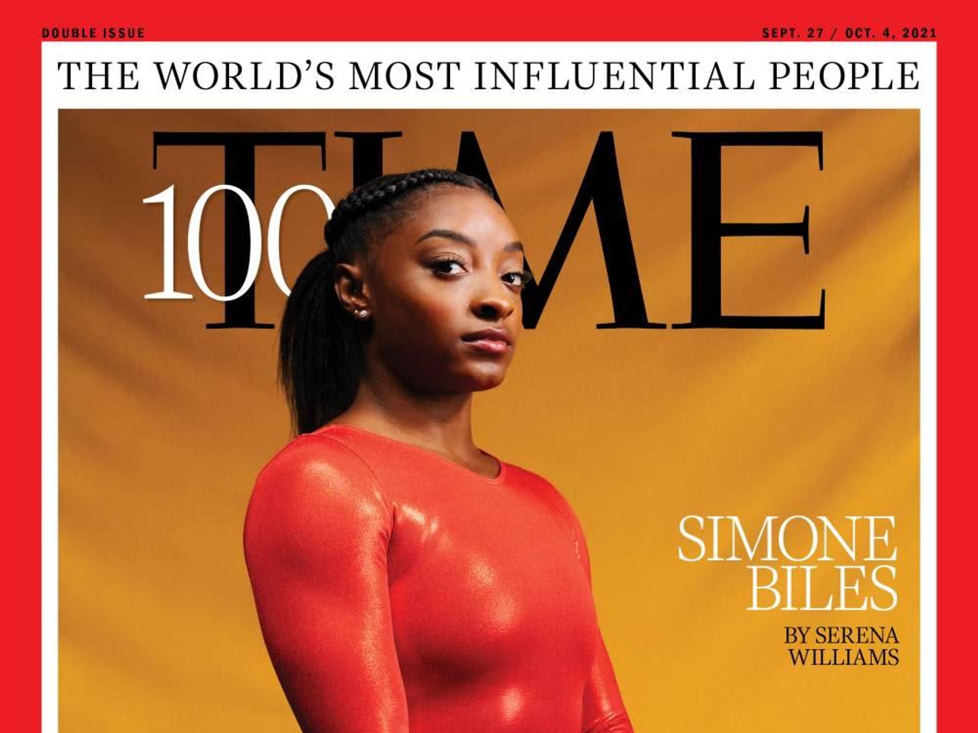 Simone Biles Time 100 Most Influential People 2021