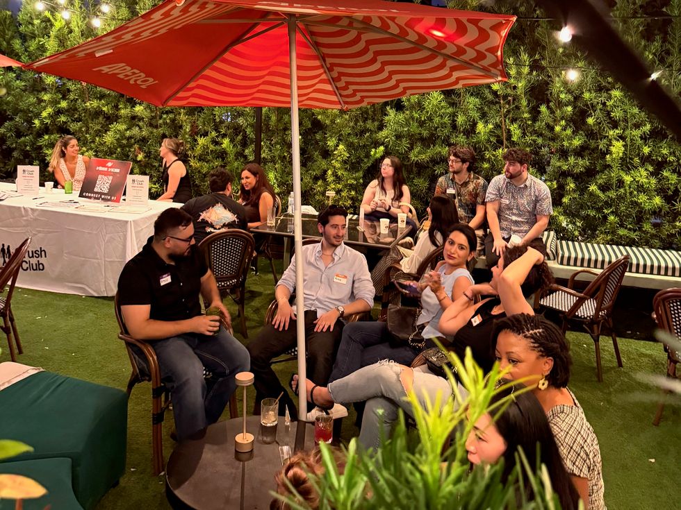 singles mixer at Best Regards Crush Club
