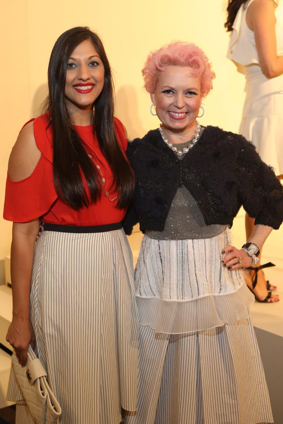 Sippi Khurana, Vivian Wise at Best Dressed Luncheon 2017