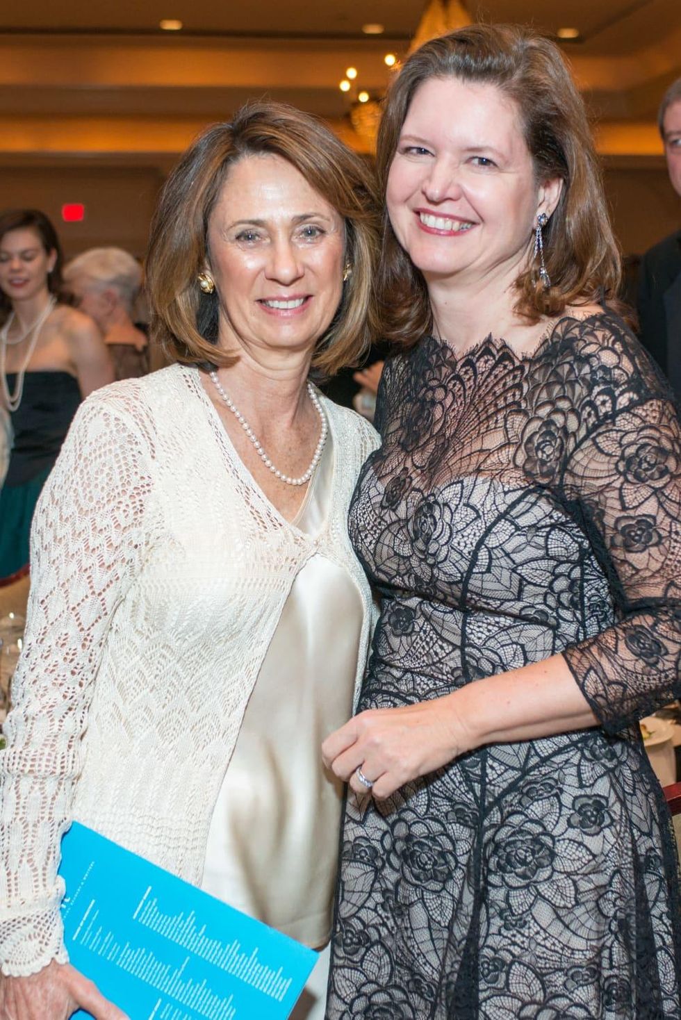Sis Johnson and Doreen Stoller at Inprint Gala