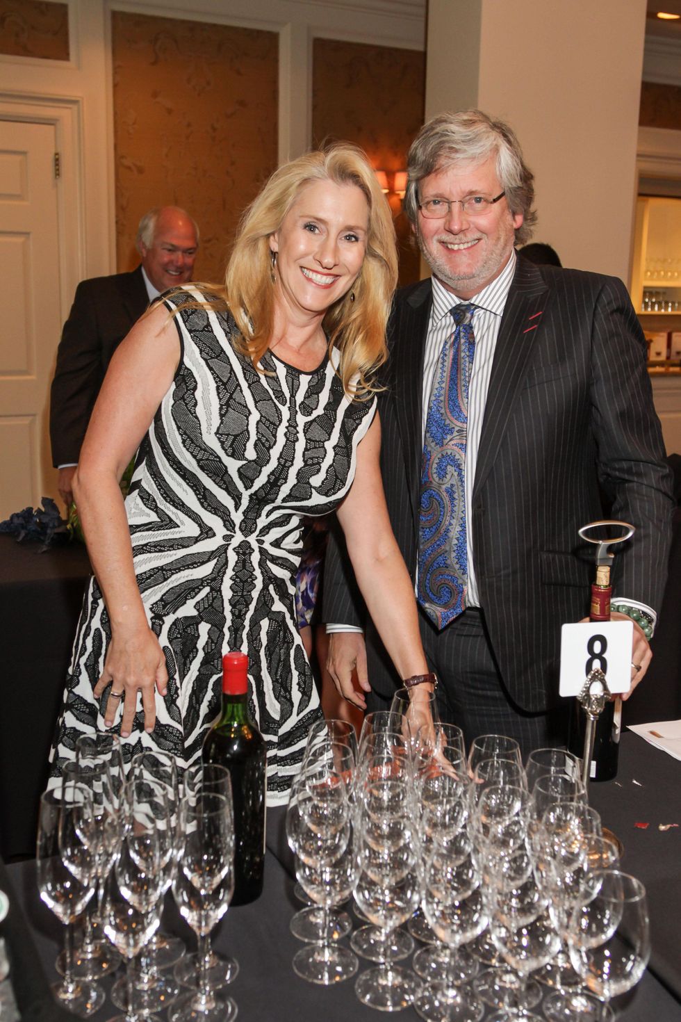 Sissy Preston and Paul Basinski at Best Cellars September 2014