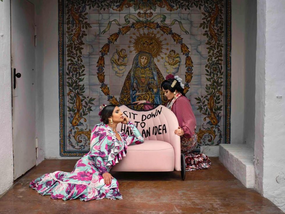 Sit Down To Have an Idea Barbara Davis Gallery