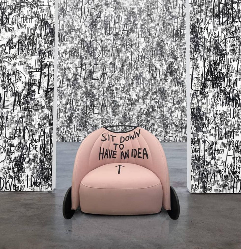 Sit Down To Have an Idea Barbara Davis Gallery