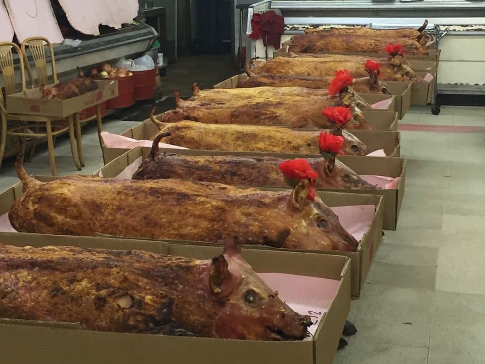 Siu Lap City whole roast pig