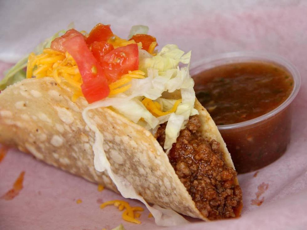 Skeeter's Mesquite Grill crispy taco