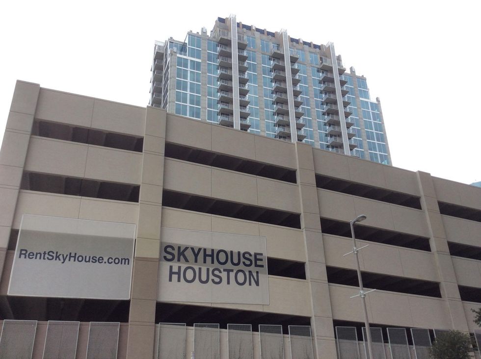 Skyhouse Houston, a 24-story apartment building in downtown, opened this summer. September 2014