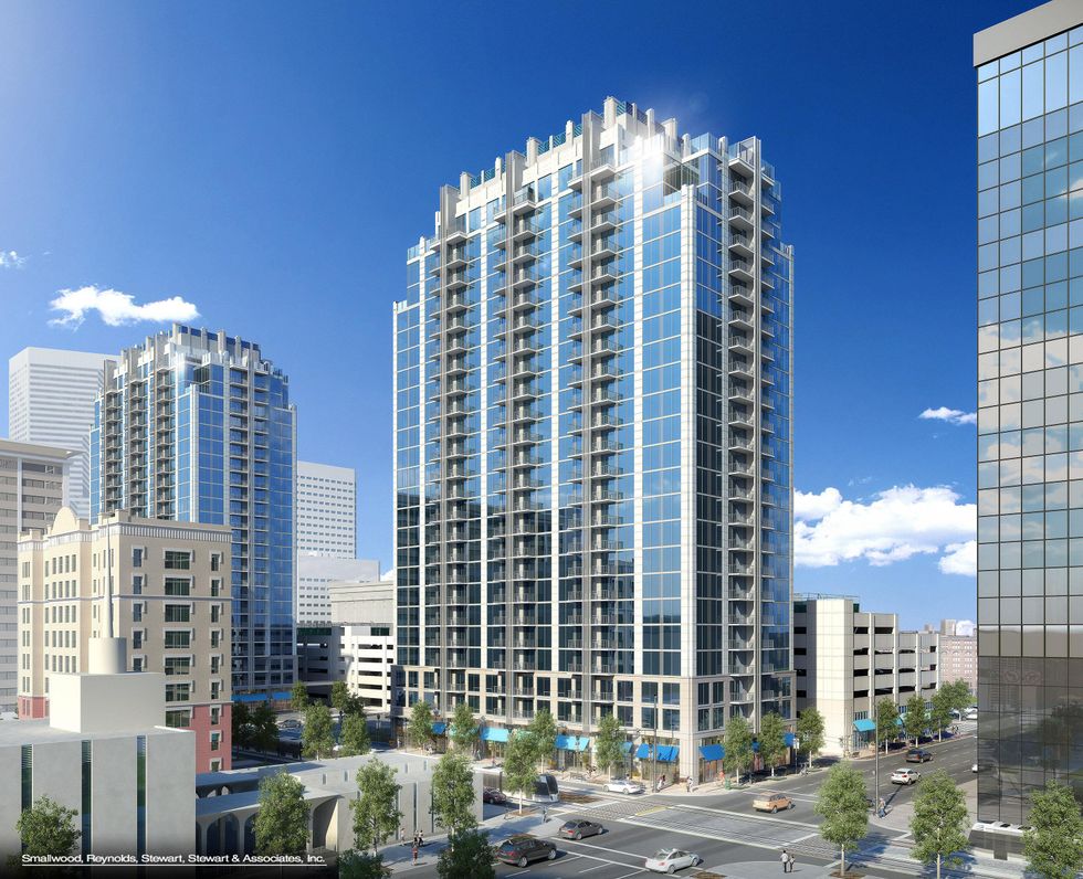 SkyHouse Main high rise downtown