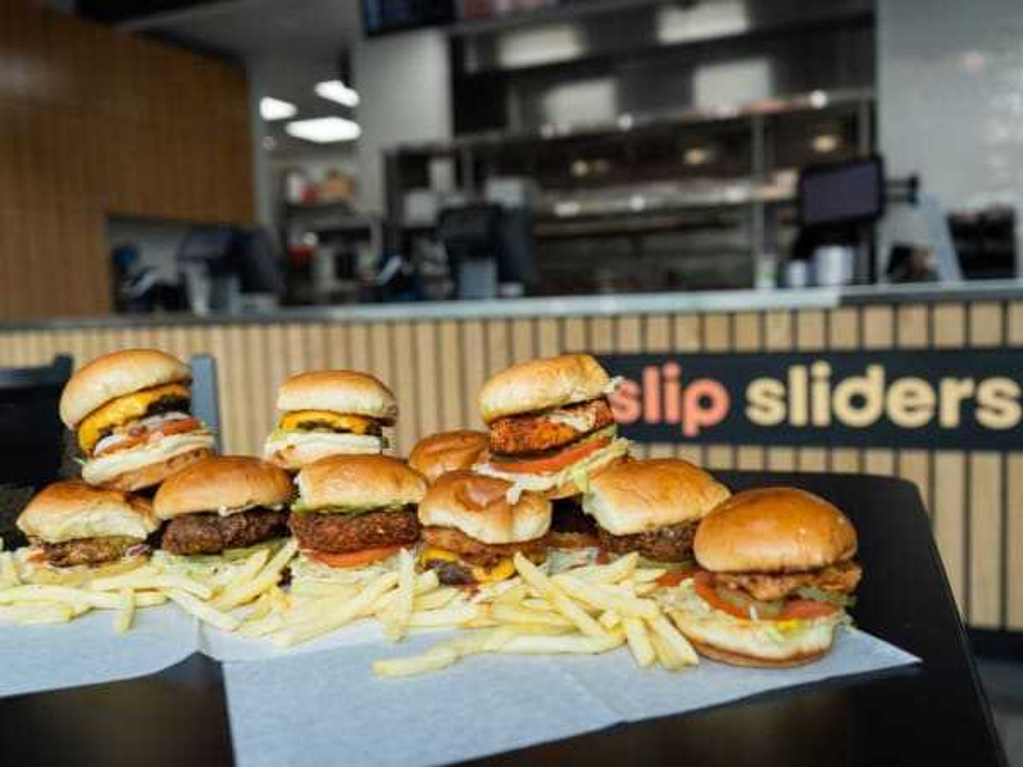 Slip Sliders food spread