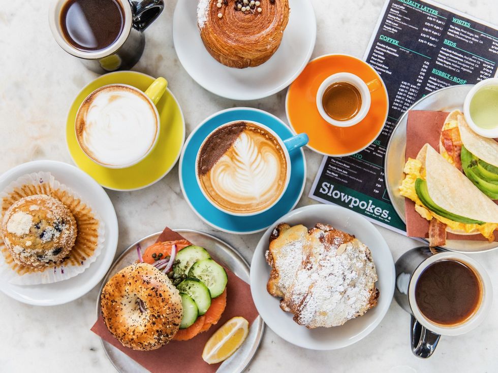Slowpokes breakfast food spread