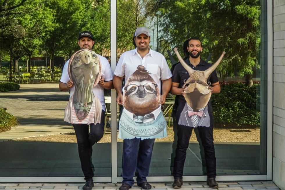 Slowpokes Kirby Grove Mazen Baltagi, JC Rubiralta and Afif Baltagi