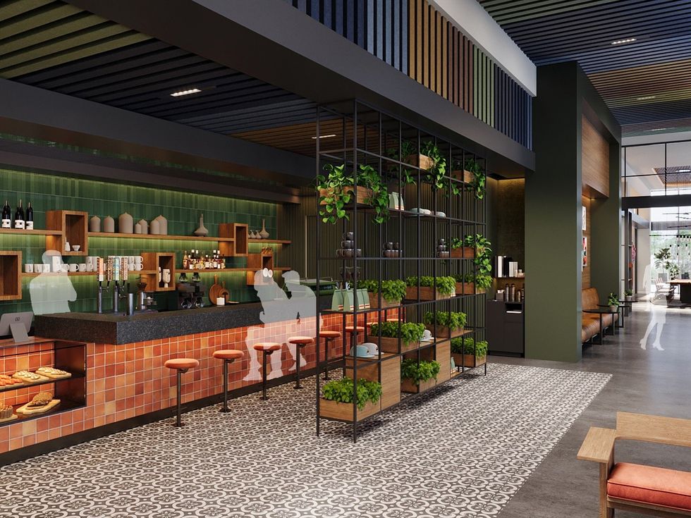 Slowpokes west Houston rendering