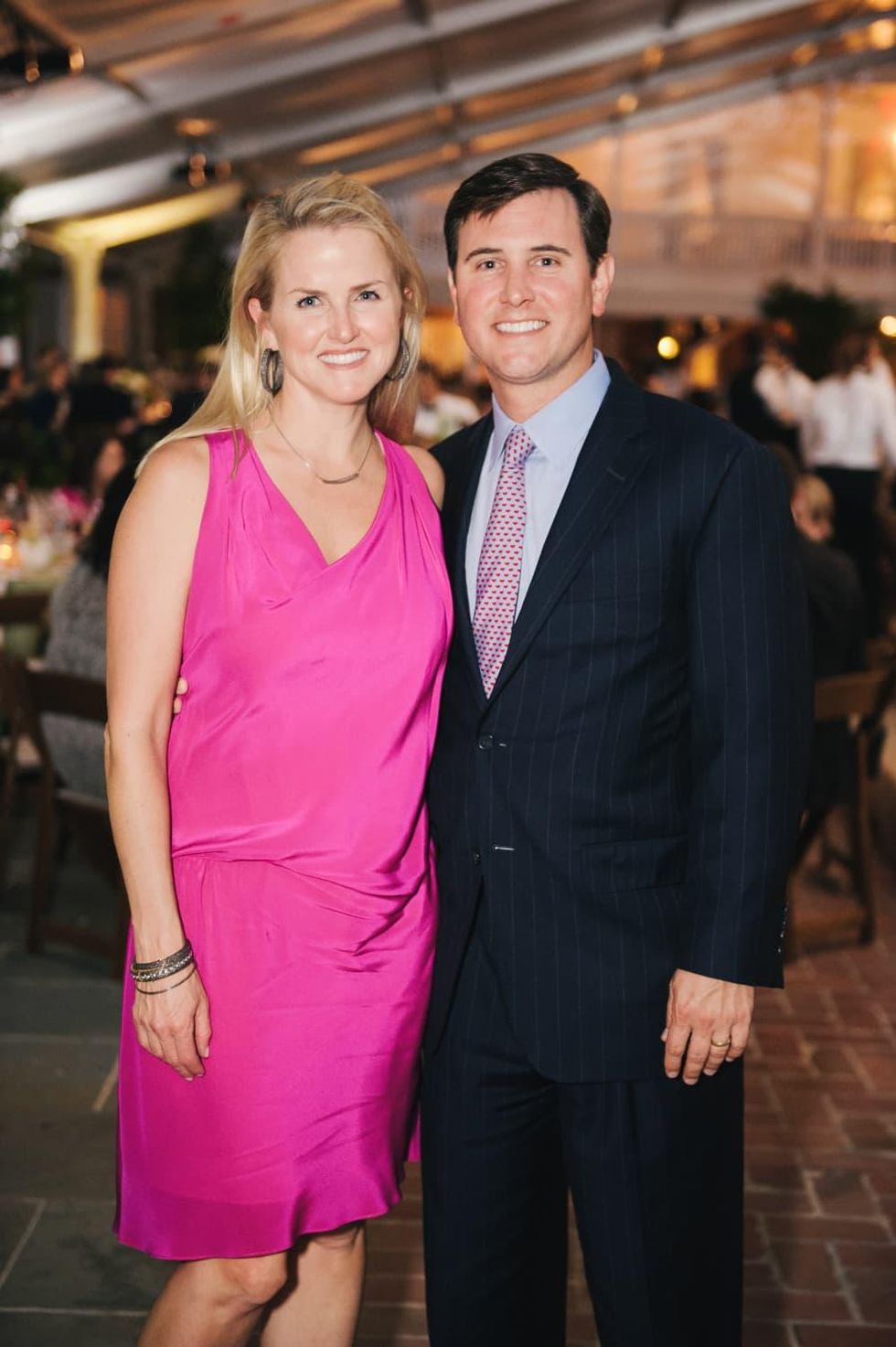 Small Steps dinner 4/16 Connally Burroughs, Mark Burroughs