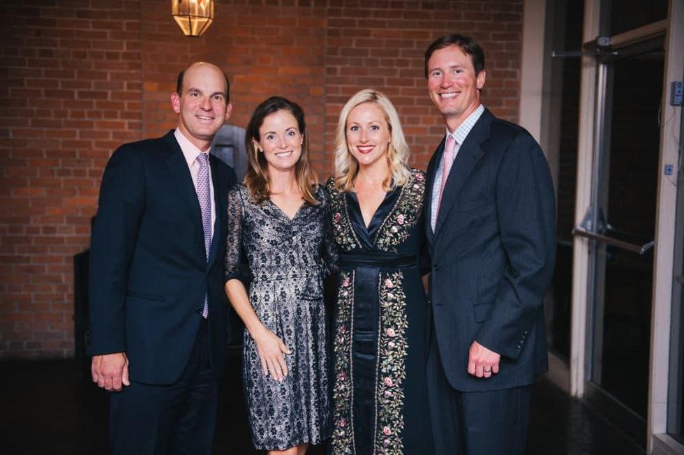 Small Steps dinner 4/16 Doug George, Katherine George, Leslie Fertitta, Michael Fertitta