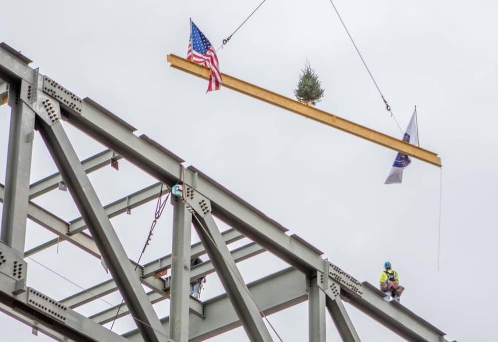 Smart Financial Centre in Sugar Land topping off