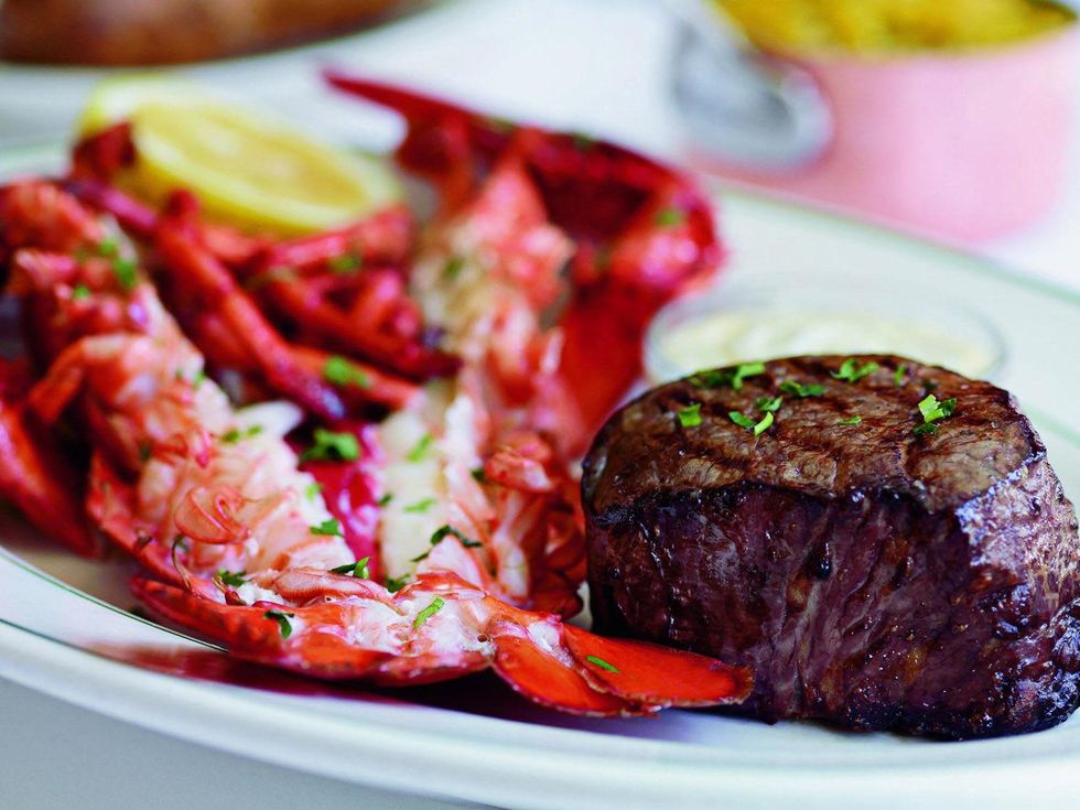 Smith & Wollensky Houston steak lobster