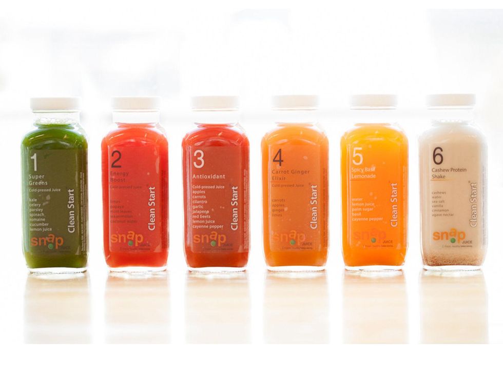 Snap Kitchen Clean Start Juices